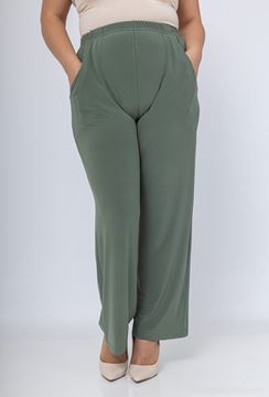 Picture of PLUS SIZE FLUID TROUSERS